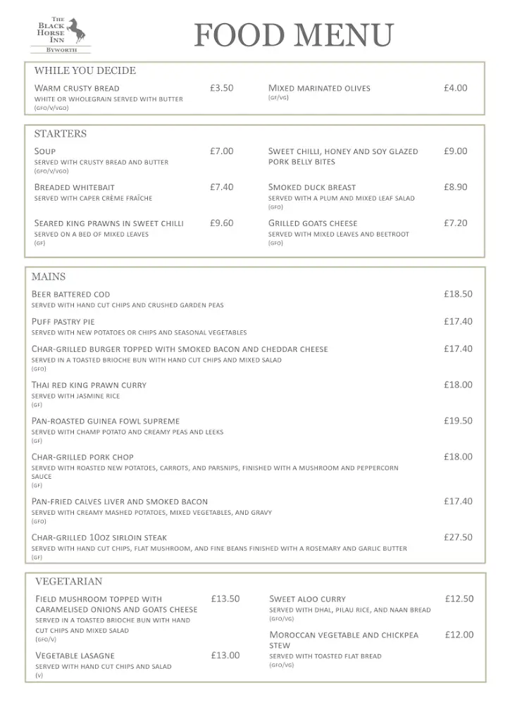 Menu_The Black Horse Inn_Petworth_image_2