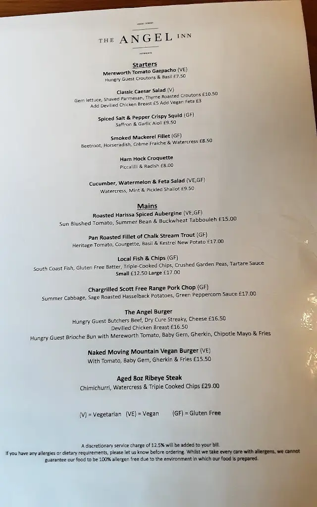 Menu_The Angel Inn_Petworth_image_2