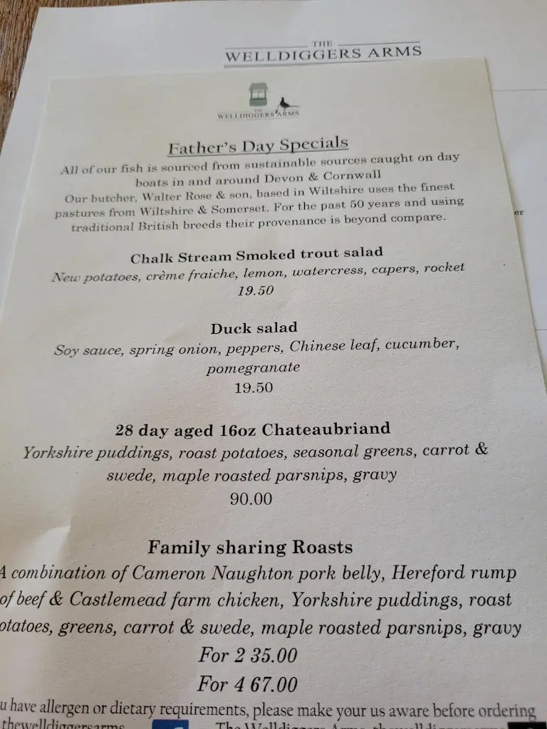 Menu_The Welldiggers Arms_Petworth_image_2