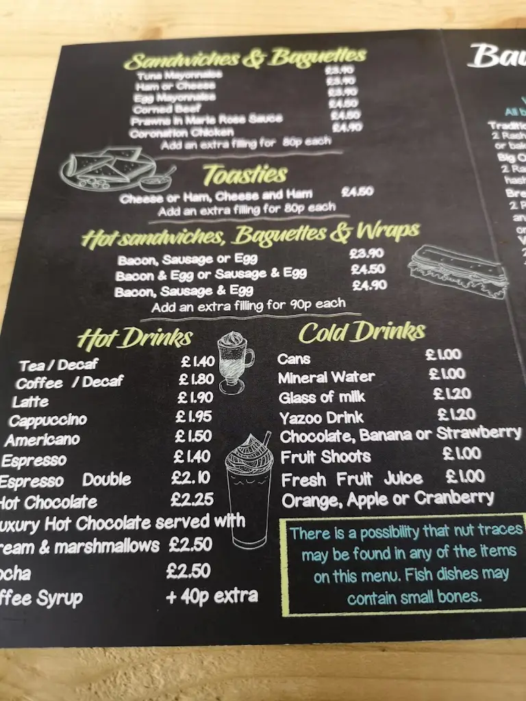 Menu_Bay Side Diner_Pevensey Bay_image_3