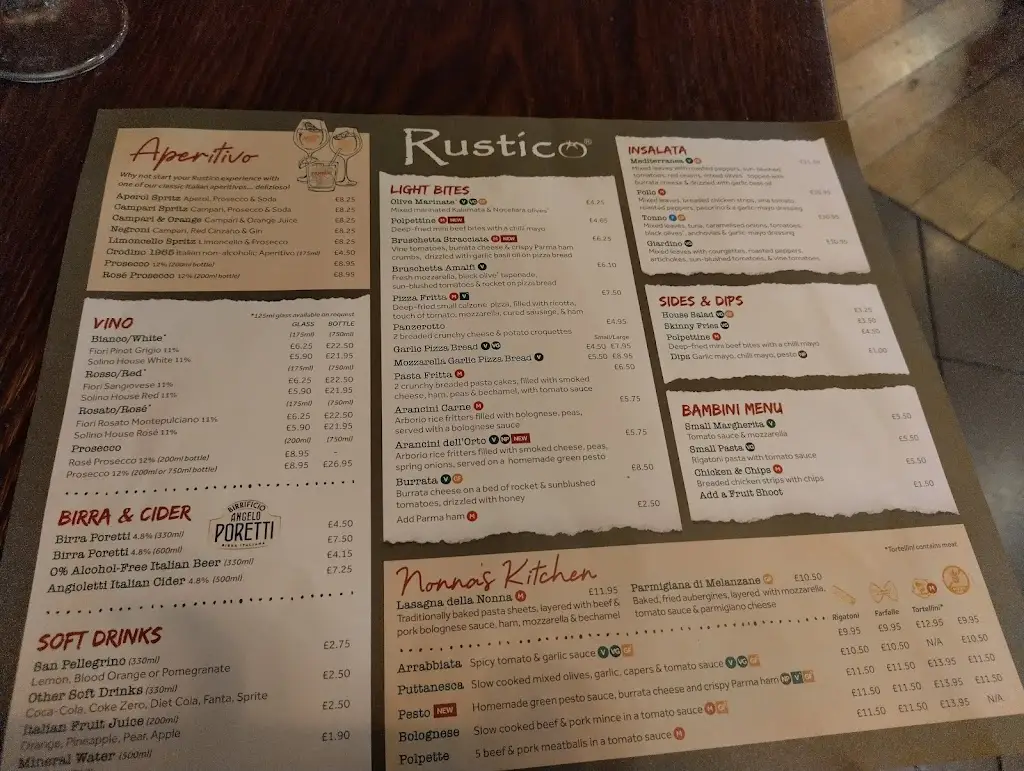 Menu_Rustico Harbour (Eastbourne Marina)_Pevensey Bay_immagine_2