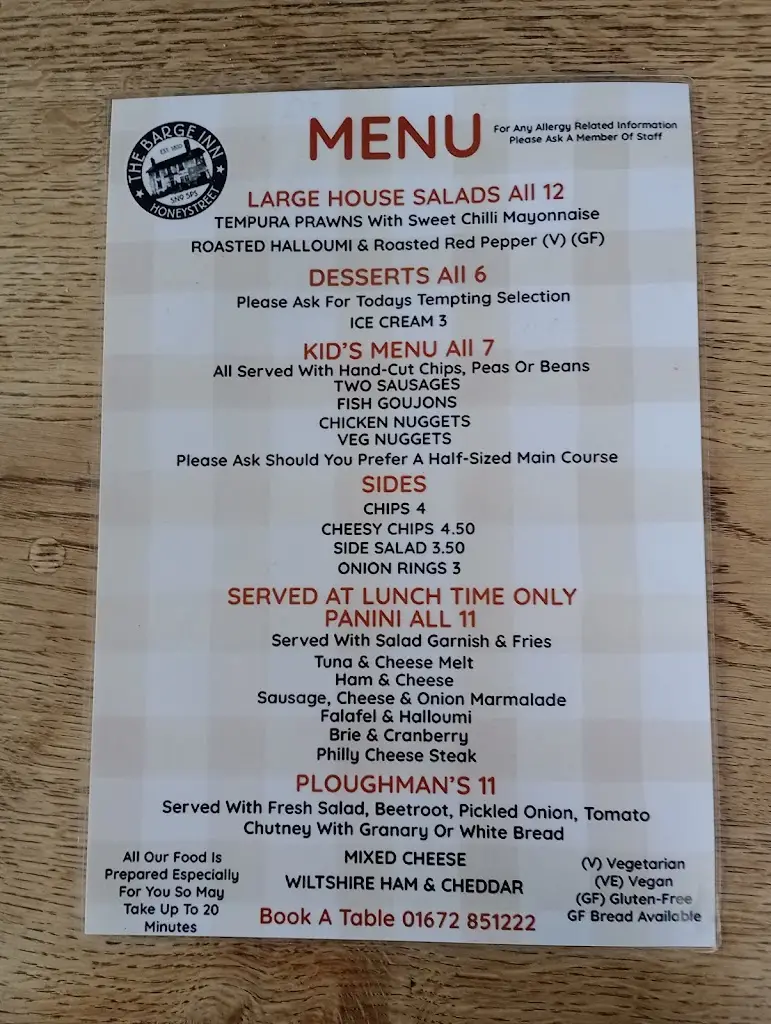 Menu_The Barge Inn_Pewsey_image_2