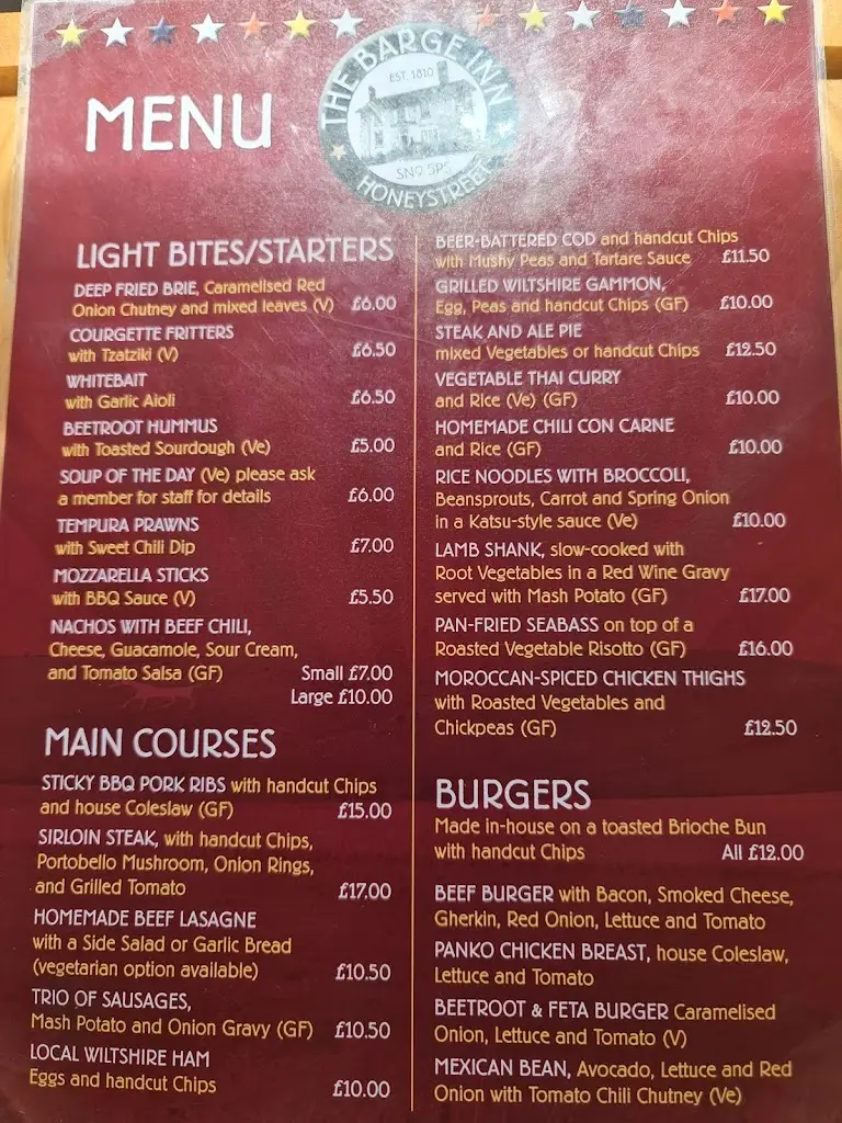 Menu_The Barge Inn_Pewsey_image_4