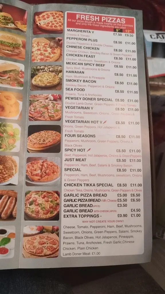 Menu_Pewsey Fast Food Centre_Pewsey_immagine_2