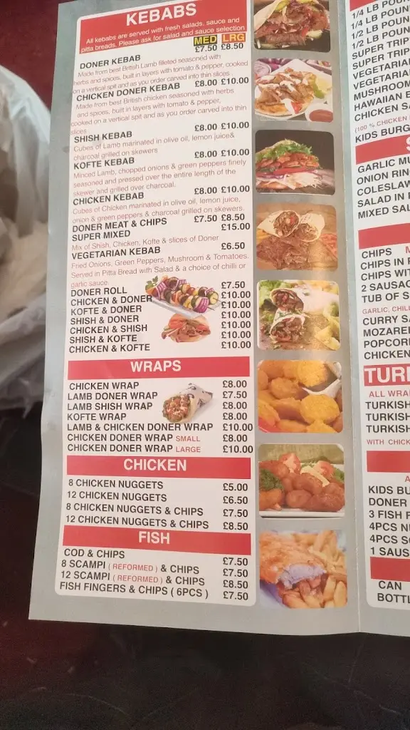 Menu_Pewsey Fast Food Centre_Pewsey_immagine_3