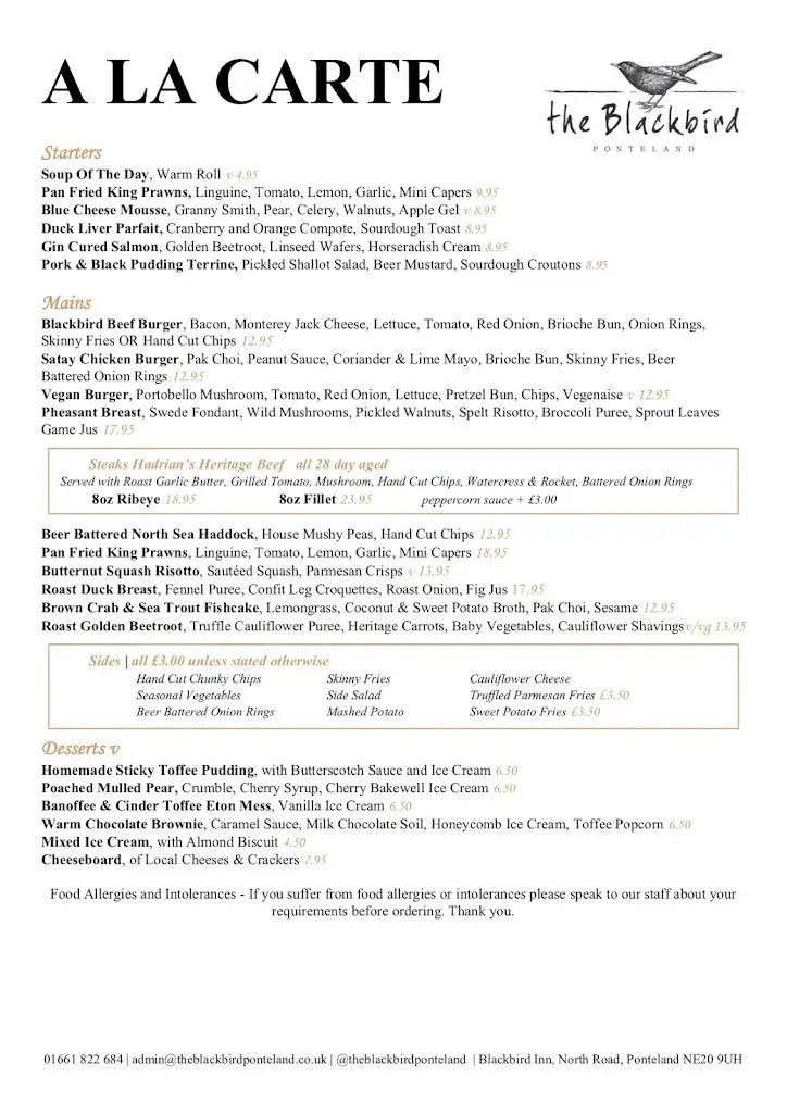 Menu_Blackbird Inn_Ponteland_image_4