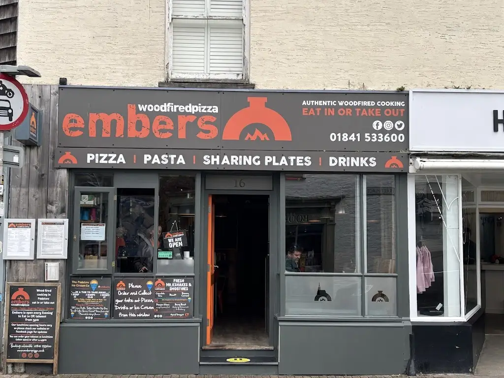 Embers ristorante a Padstow