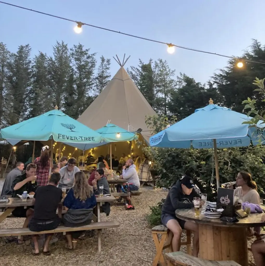 Craftworks Secret Garden restaurant in Padstow