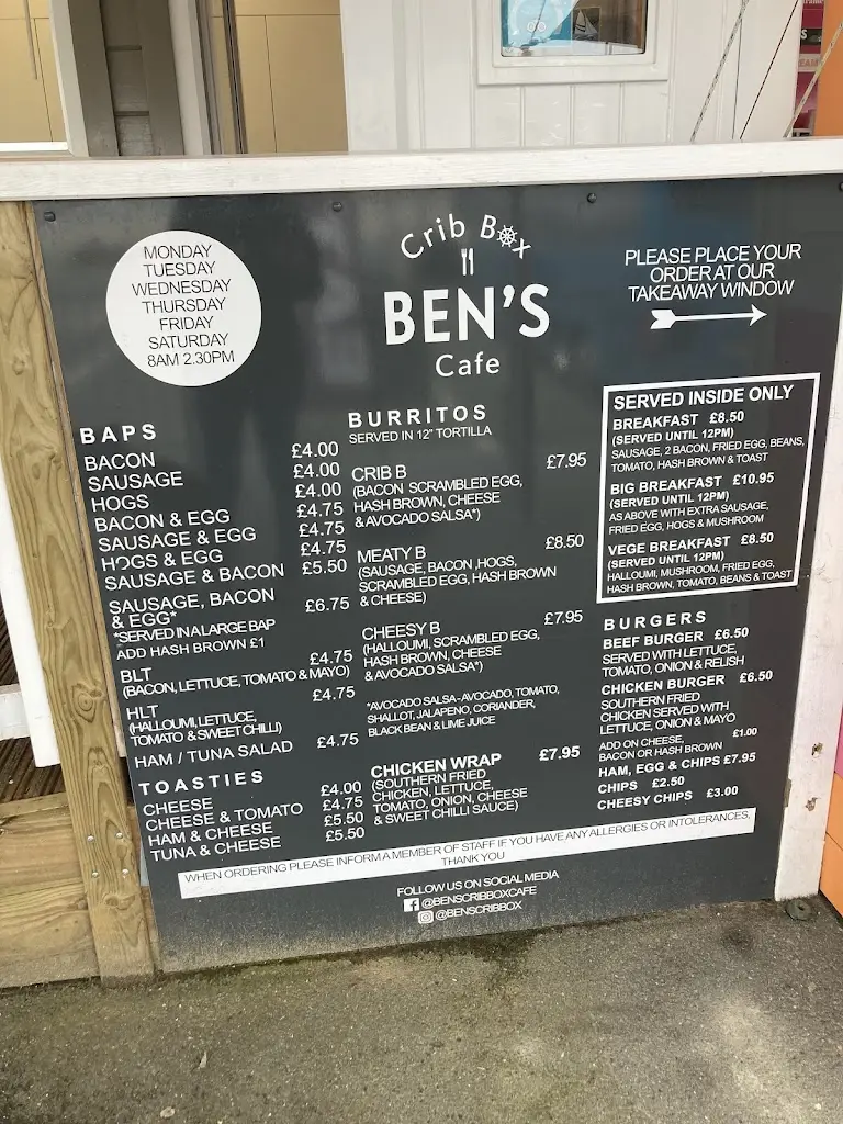 Menu_Ben's Crib Box Cafe_Padstow_image_4