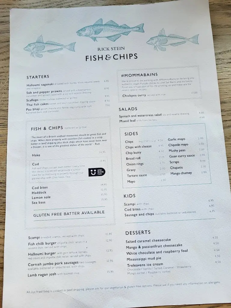 Menu_Stein's Fish & Chips_Padstow_image_2