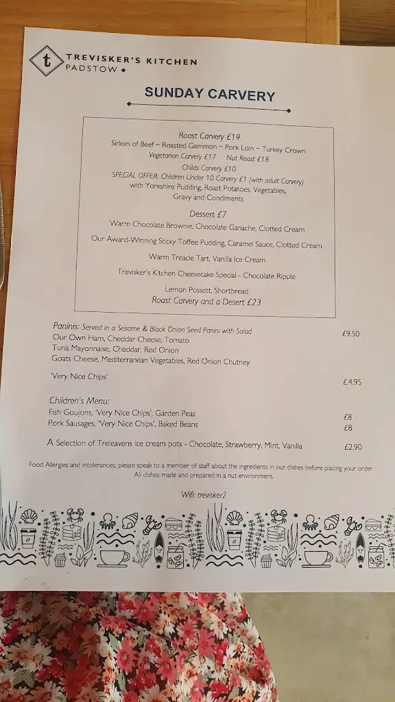 Menu_Trevisker's Kitchen_Padstow_image_1