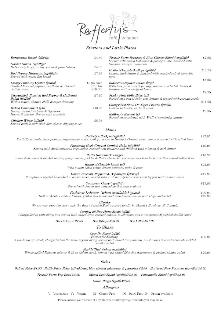 Menu_Rafferty's Cafe & Winebars_Padstow_image_2