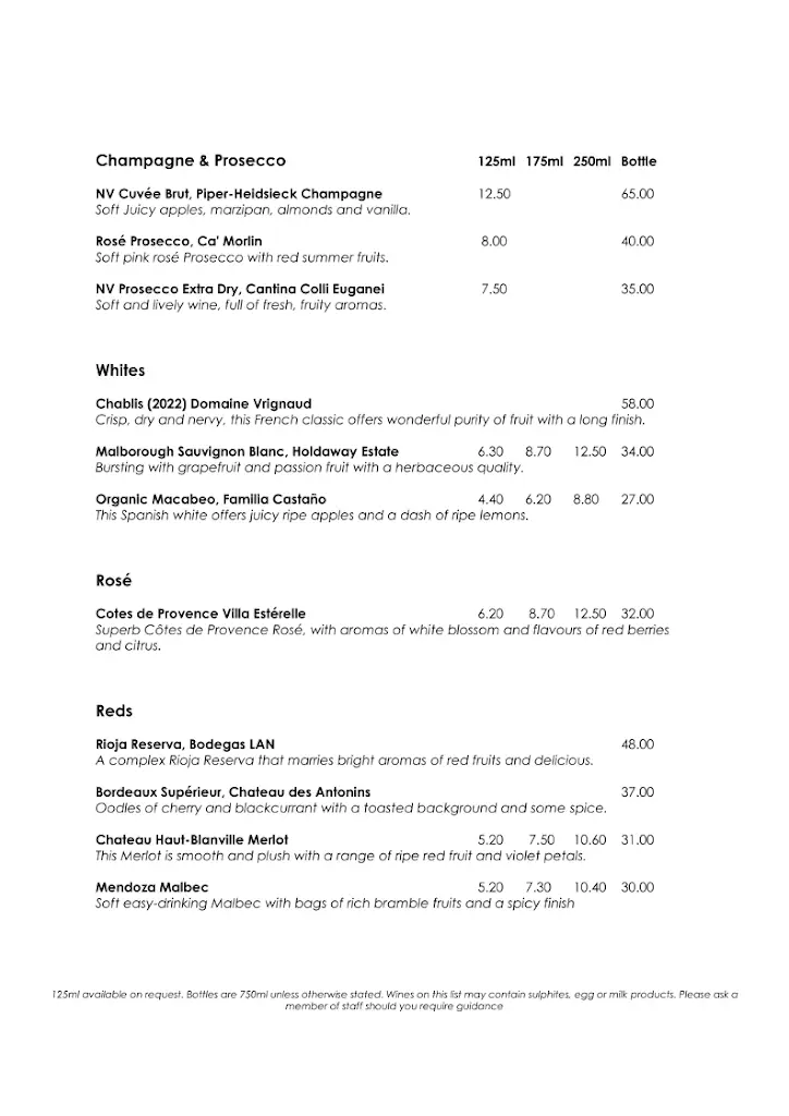 Menu_The Upper Deck_Padstow_image_3