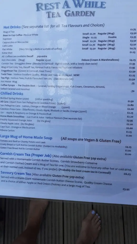 Menu_Rest A While Tea Garden (Open from Easter to October)_Padstow_image_1