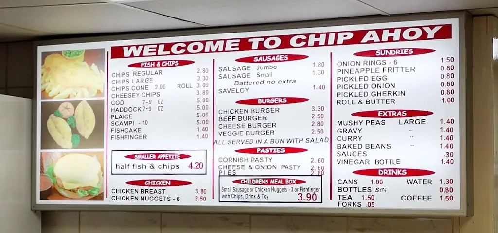 Menu_Chip Ahoy_Padstow_immagine_1