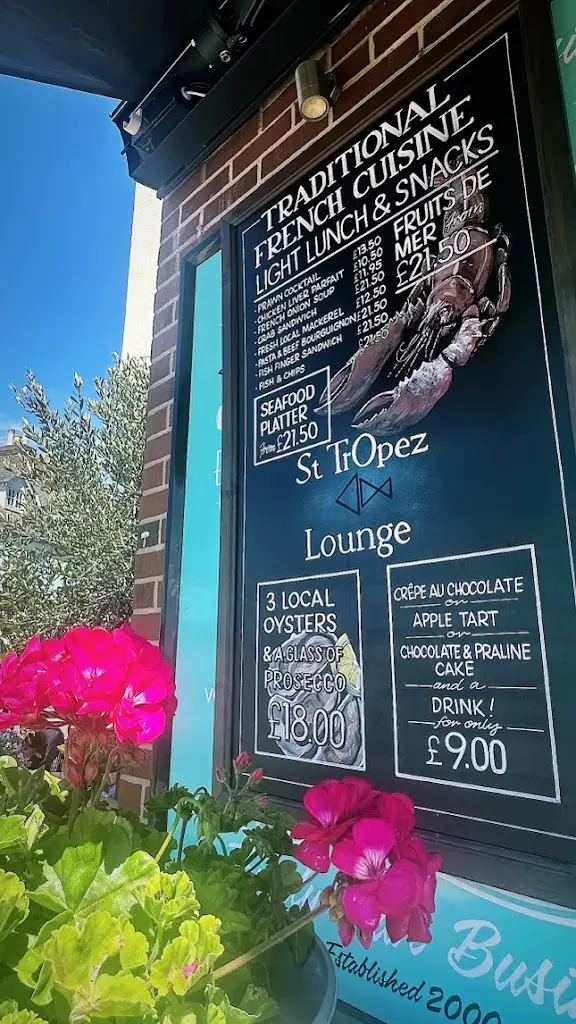 Menu_St TrOpez Lounge_Poole_image_2