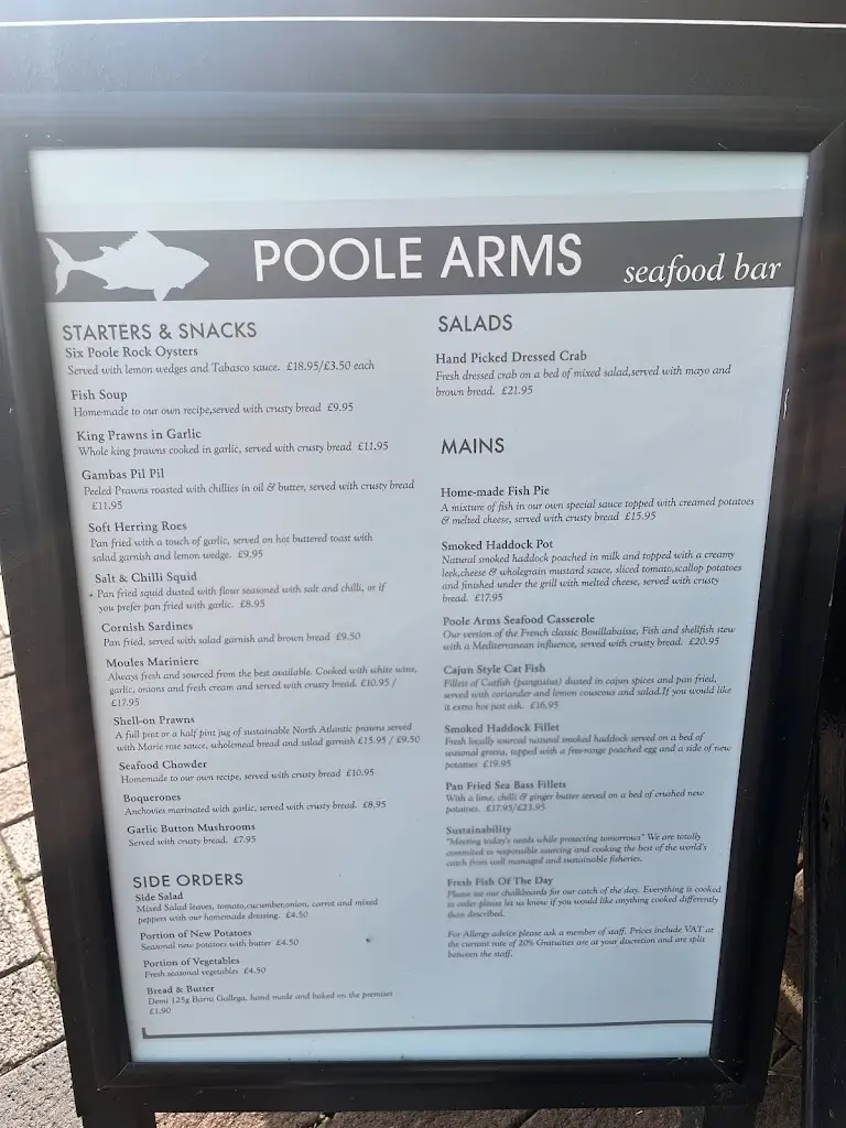 Menu_Poole Arms_Poole_image_1