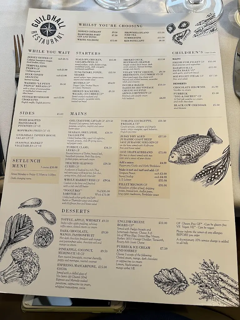 Menu_Guildhall Tavern_Poole_image_1