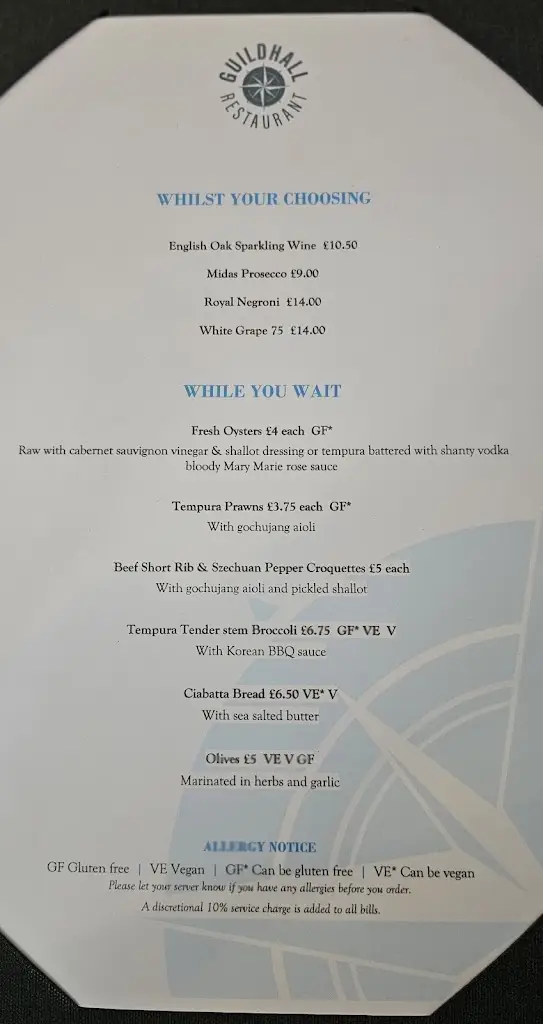 Menu_Guildhall Tavern_Poole_image_2