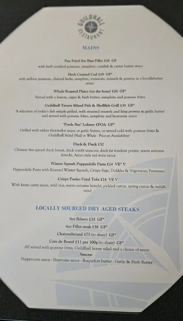 Menu_Guildhall Tavern_Poole_image_3