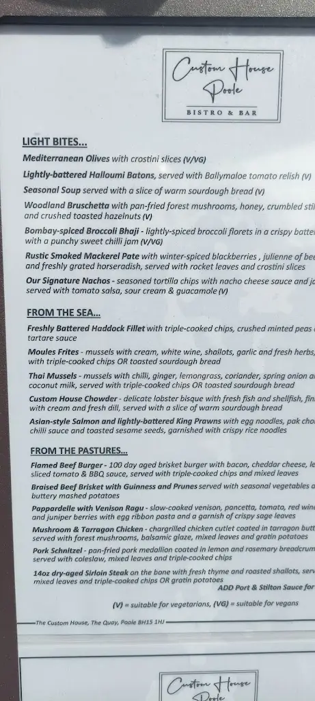 Menu_Custom House Poole - Bistro & Bar_Poole_image_4