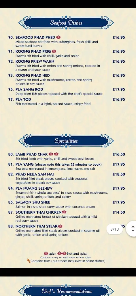 Menu_Thai Orchid_Adderbury_imagen_4