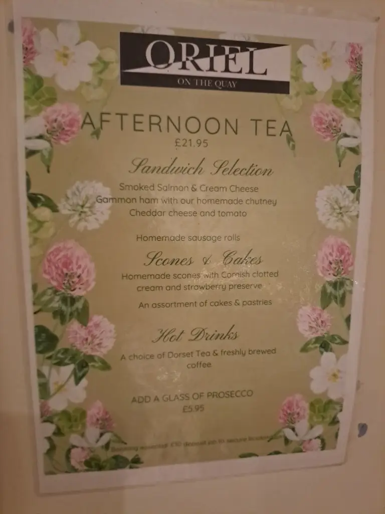 Menu_Oriel on the Quay_Poole_image_4