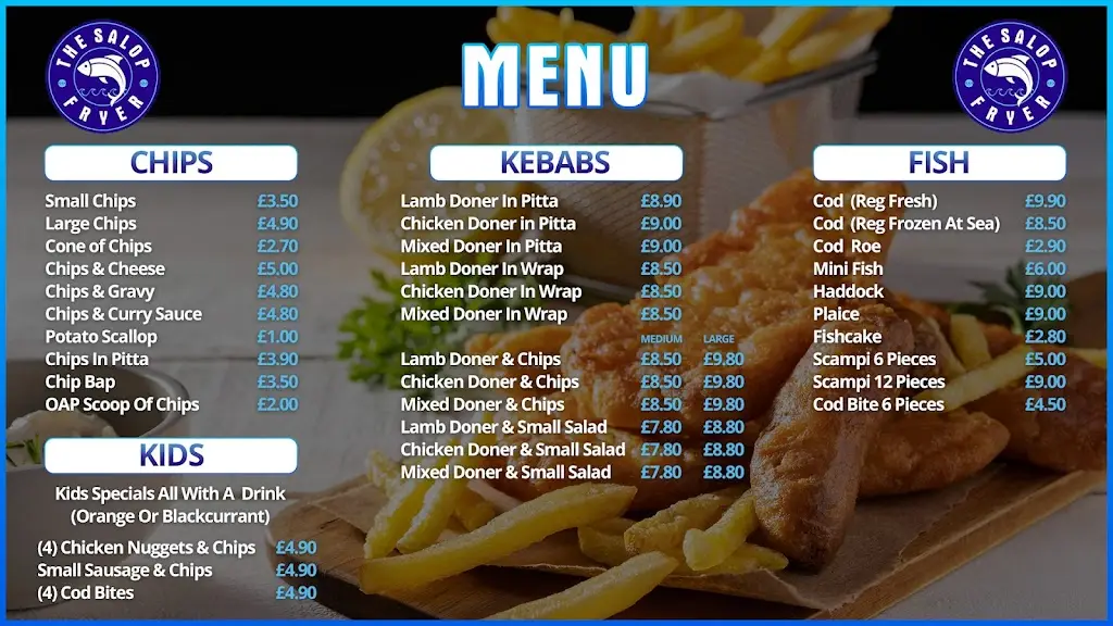 The Salop Fryer restaurant in Pontesbury