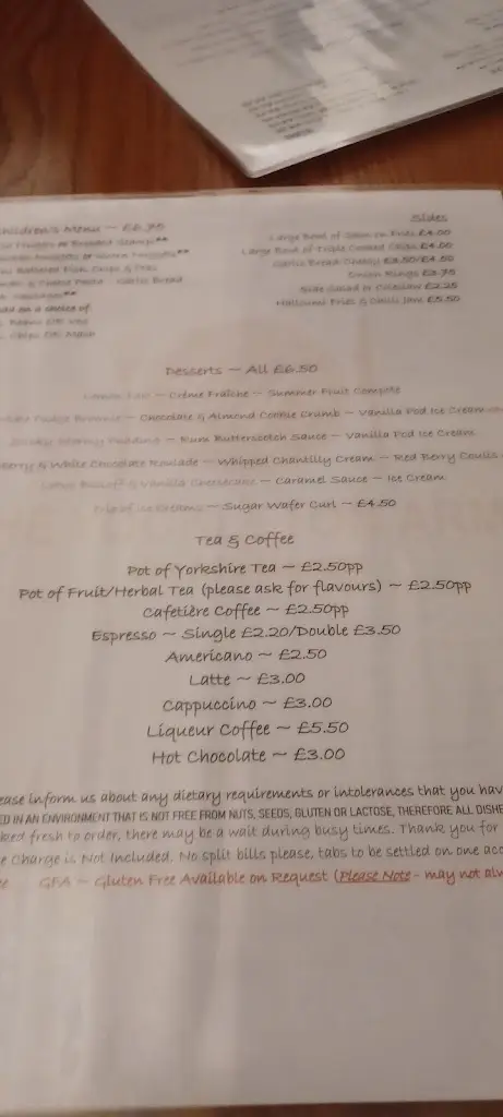 Menu_The Yockleton Arms_Pontesbury_image_2