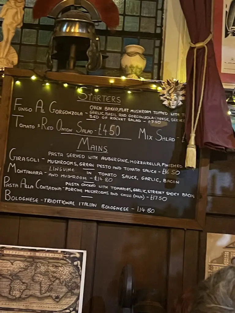 Menu_La Lanterna at the Old Vestry_Pontesbury_image_1