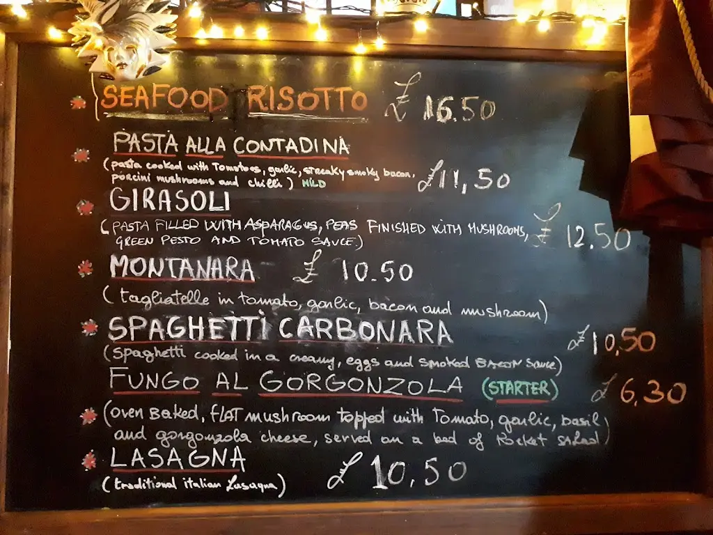Menu_La Lanterna at the Old Vestry_Pontesbury_image_4