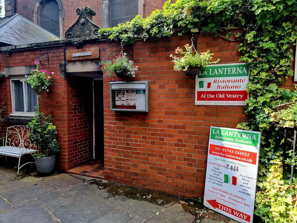 La Lanterna at the Old Vestry Restaurant in Pontesbury