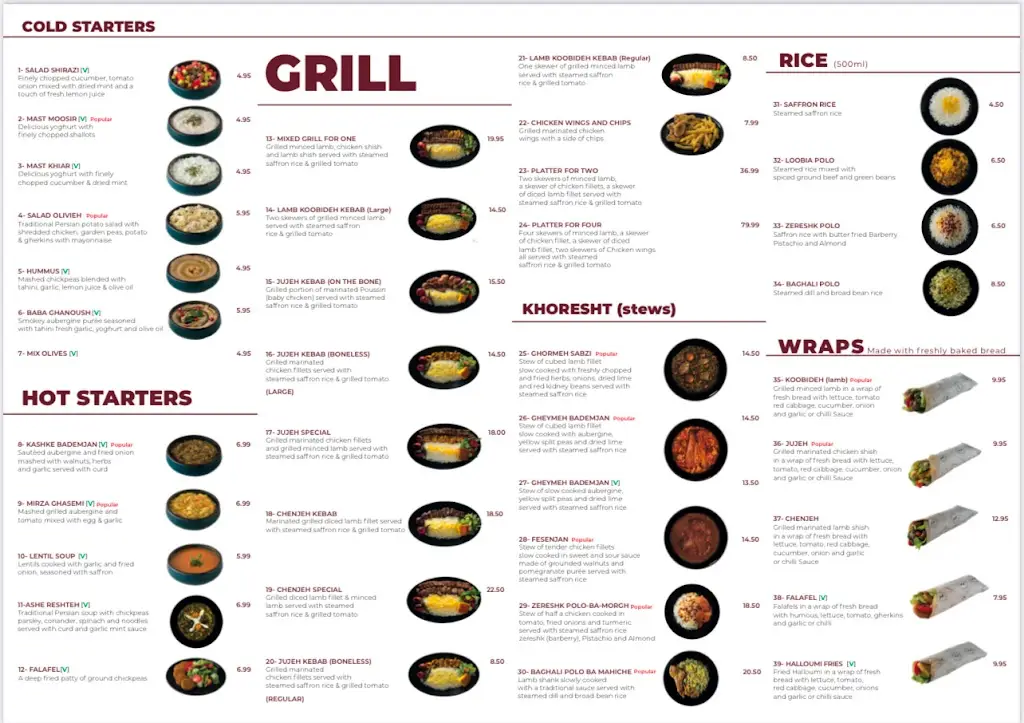 Menu_Persian Taste_Potters Bar_image_2