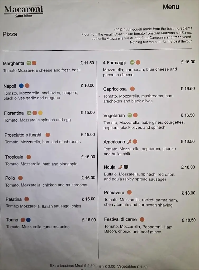 Menu_Macaroni Restaurant_Potters Bar_image_2