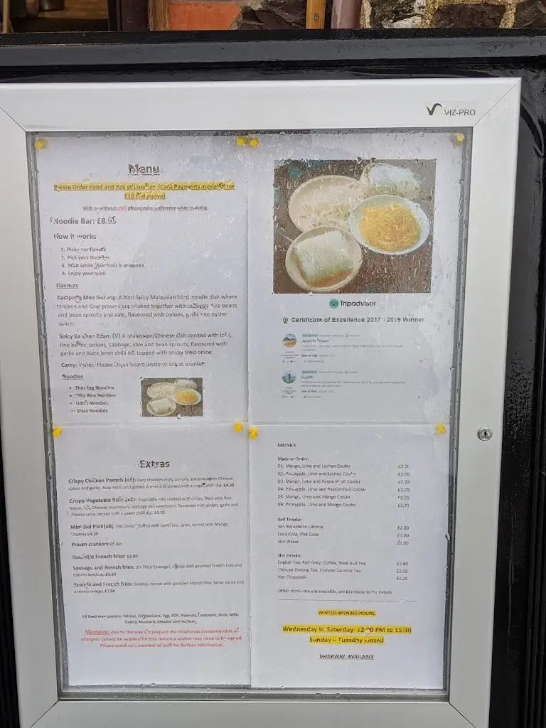 Menu_The Bottom Ship_Porlock_image_3