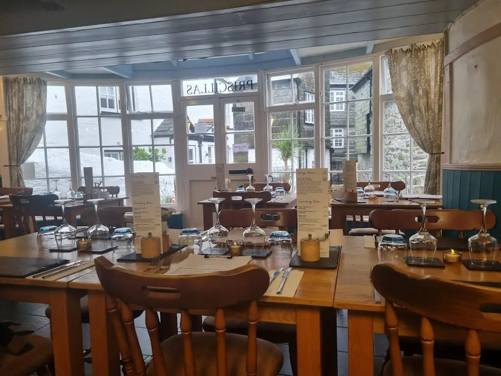 Priscilla’s Restaurant ristorante a Polperro