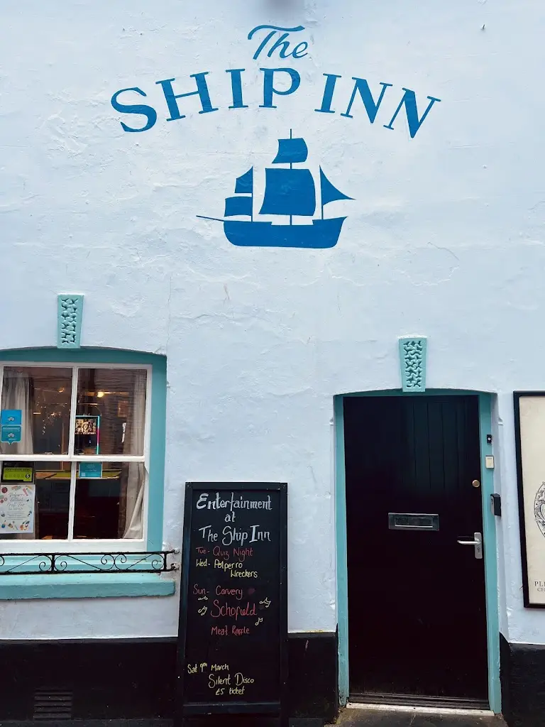 The Ship Inn restaurant in Polperro
