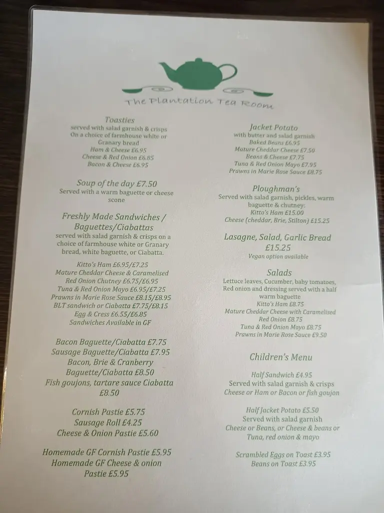 Menu_The Plantation Tea Rooms_Polperro_image_2