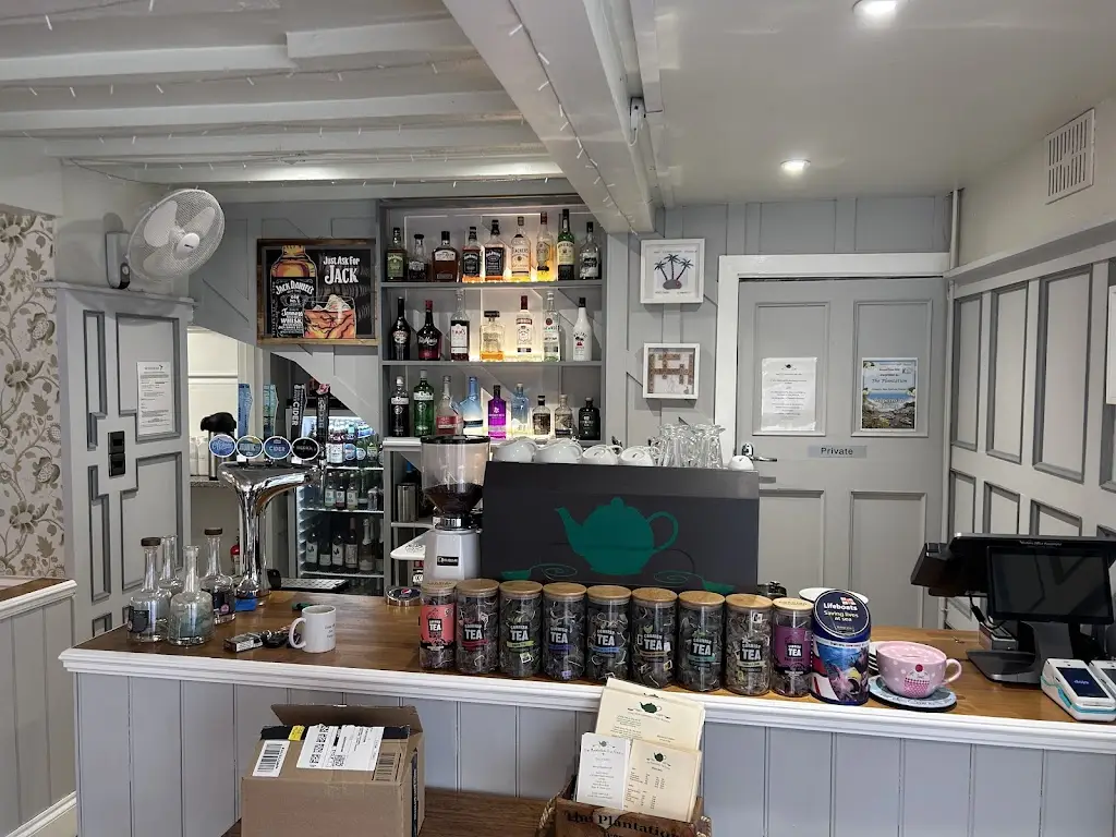 The Plantation Tea Rooms restaurant in Polperro