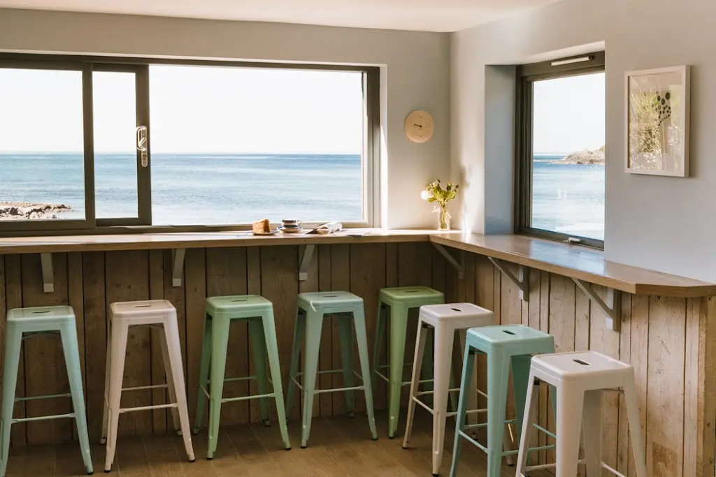 Talland Bay Beach Cafe restaurant in Polperro