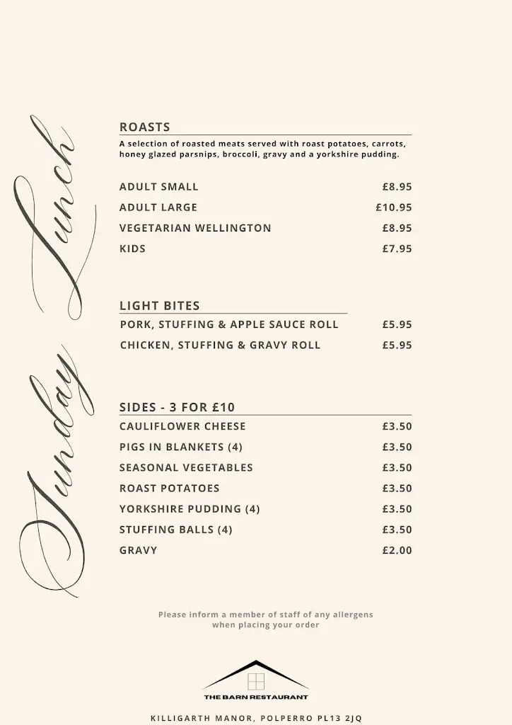 Menu_The Barn Restaurant_Polperro_image_1