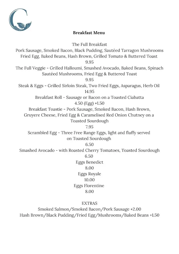 Menu_Coso At The Mermaid_Prescot_image_2