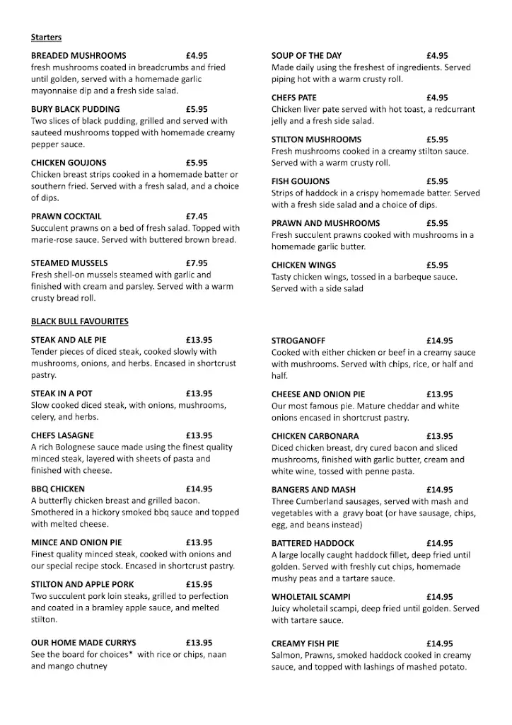 Menu_Black Bull_Preesall_image_1