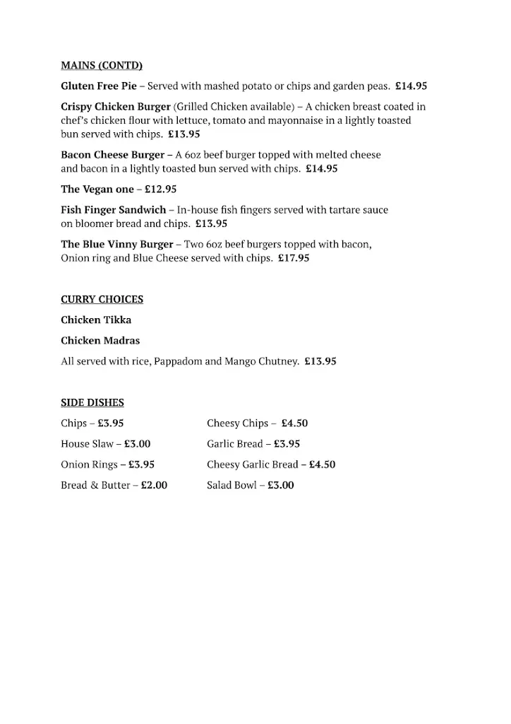 Menu_The Blue Vinny_Puddletown_image_1