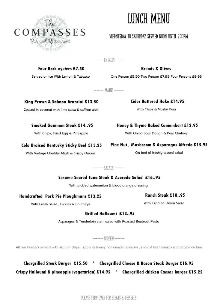 Menu_The Compasses_Pulloxhill_image_2