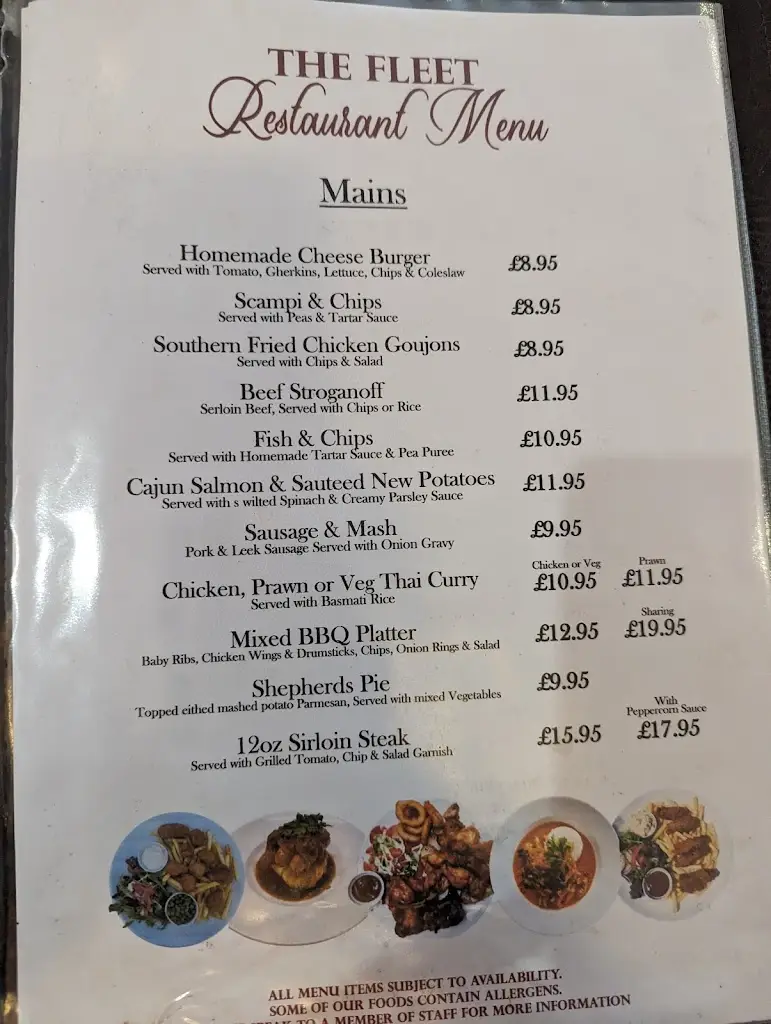 Menu_The Fleet_Purfleet_image_1