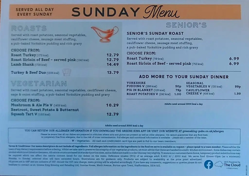Menu_Caernarvon Castle_Prenton_image_1