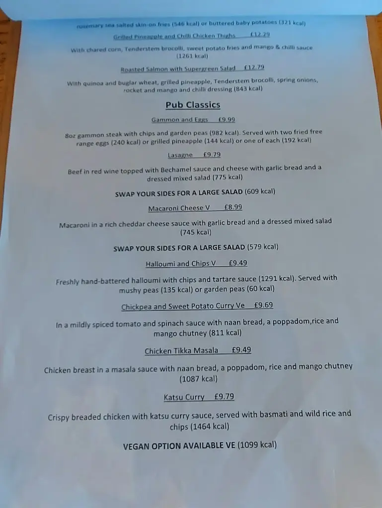 Menu_Caernarvon Castle_Prenton_image_2