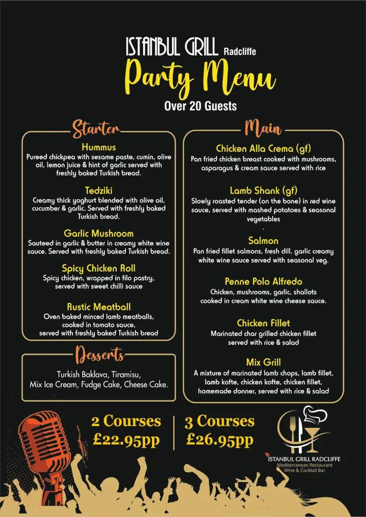 Menu_Istanbul Grill Restaurant and Cocktail Bar_Radcliffe_immagine_2