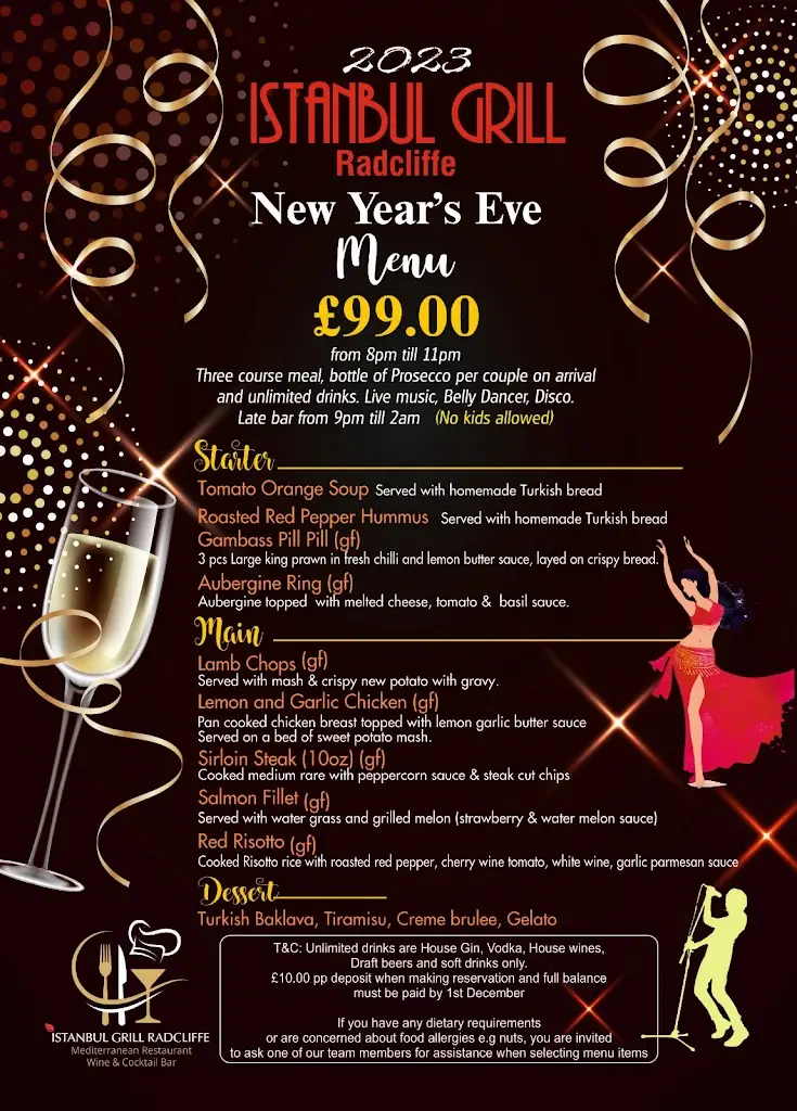 Menu_Istanbul Grill Restaurant and Cocktail Bar_Radcliffe_immagine_3
